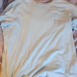 Light Blue T-Shirt with Pocket